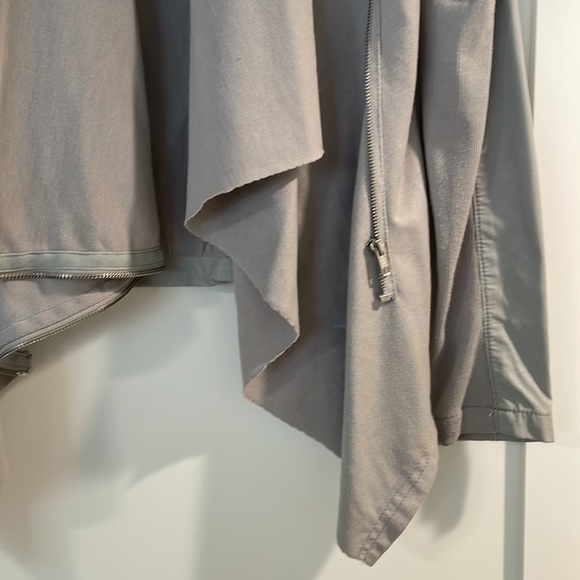 BlankNYC faux leather draped jacket - Picture 4 of 8